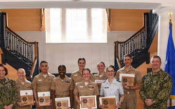 Navy Medicine Training and Readiness Command (NMRTC) Portsmouth Officers of the Quarter 1st Qtr. Fiscal Year 2026
