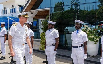 U.S. Naval Forces Africa Visits Accra to Advance Maritime Cooperation with Ghana