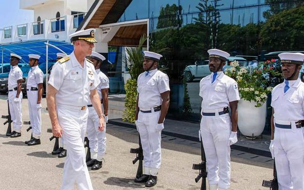 U.S. Naval Forces Africa Visits Accra to Advance Maritime Cooperation with Ghana