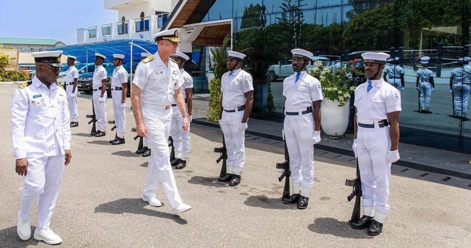 U.S. Naval Forces Africa Visits Accra to Advance Maritime Cooperation with Ghana