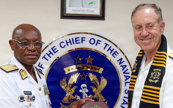 U.S. Naval Forces Africa Visits Accra to Advance Maritime Cooperation with Ghana
