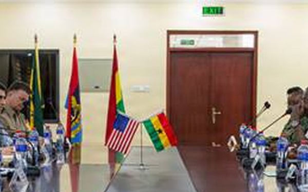 U.S. Naval Forces Africa Visits Accra to Advance Maritime Cooperation with Ghana
