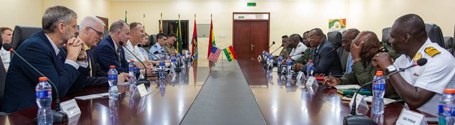 U.S. Naval Forces Africa Visits Accra to Advance Maritime Cooperation with Ghana