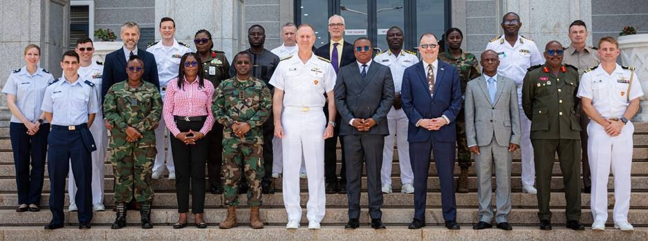 U.S. Naval Forces Africa Visits Accra to Advance Maritime Cooperation with Ghana