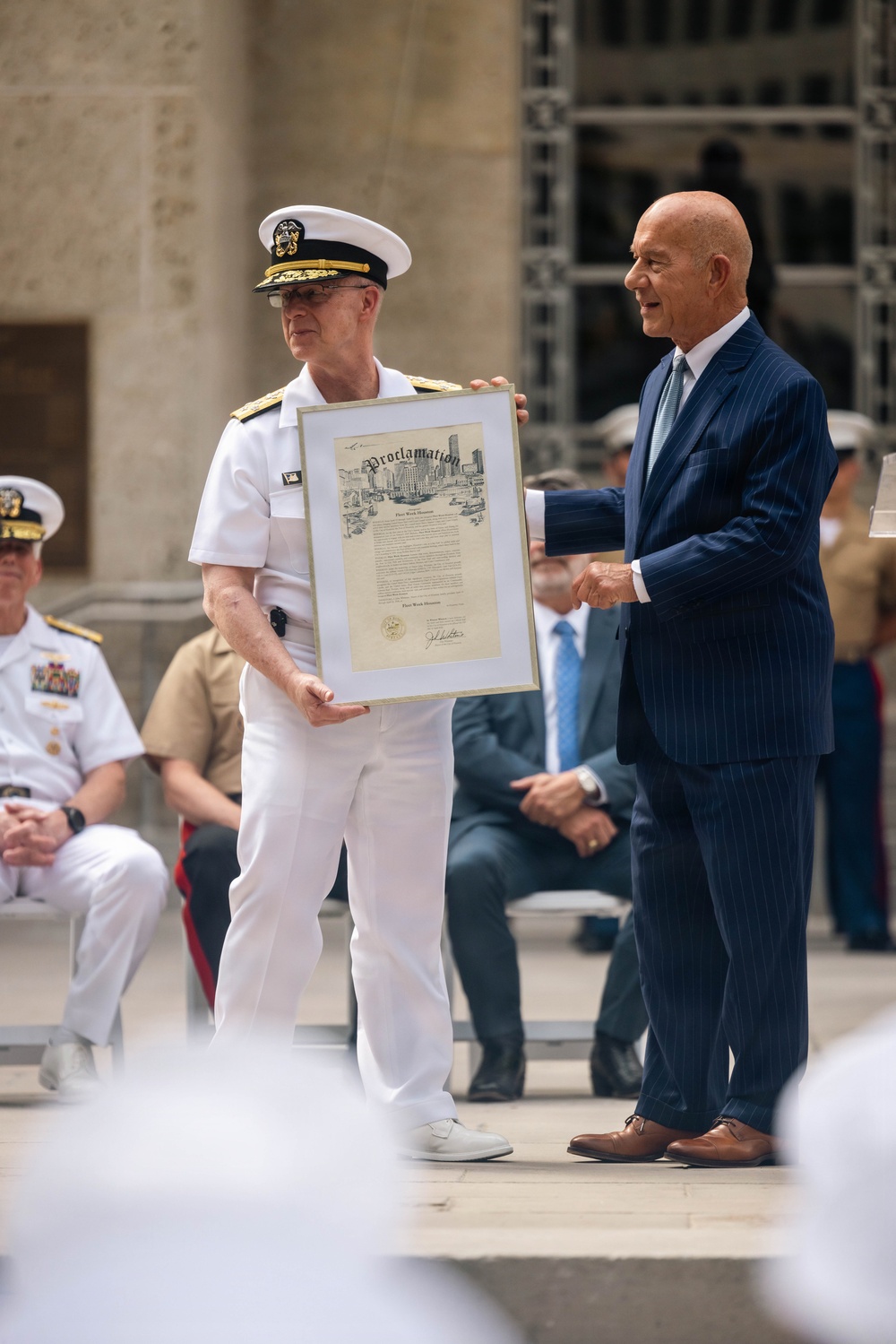 Fleet Week Houston Opening Ceremony