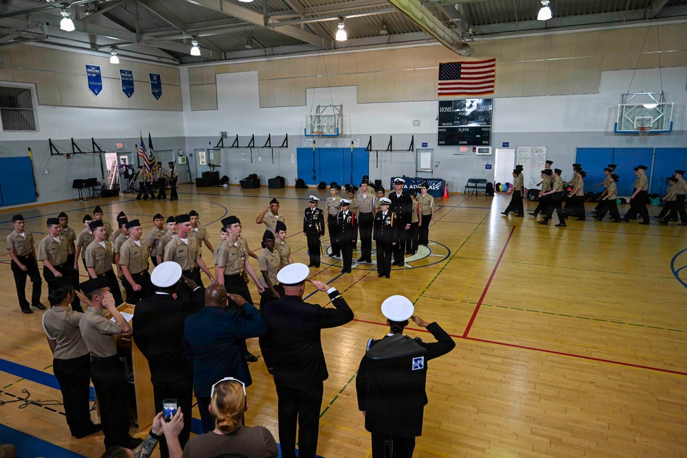 NAVSTA Rota NJROTC Pass-In-Review
