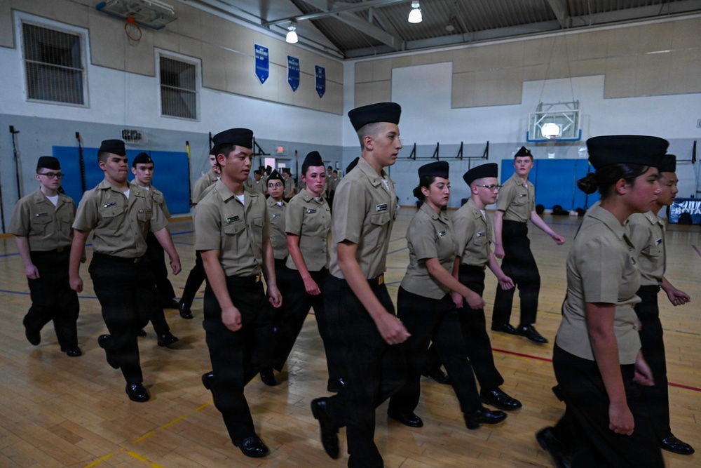 NAVSTA Rota NJROTC Pass-In-Review
