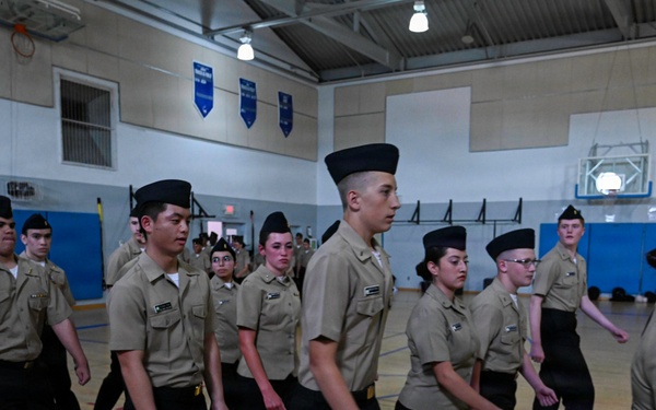 NAVSTA Rota NJROTC Pass-In-Review