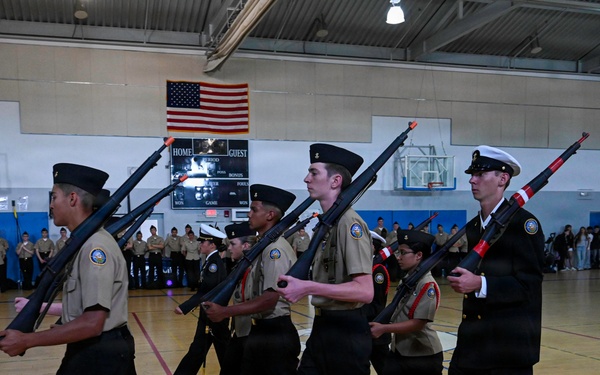 NAVSTA Rota NJROTC Pass-In-Review