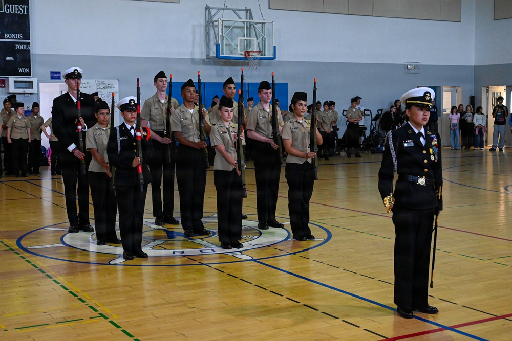 NAVSTA Rota NJROTC Pass-In-Review