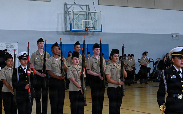 NAVSTA Rota NJROTC Pass-In-Review