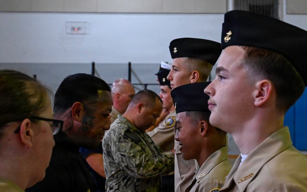 NAVSTA Rota NJROTC Pass-In-Review