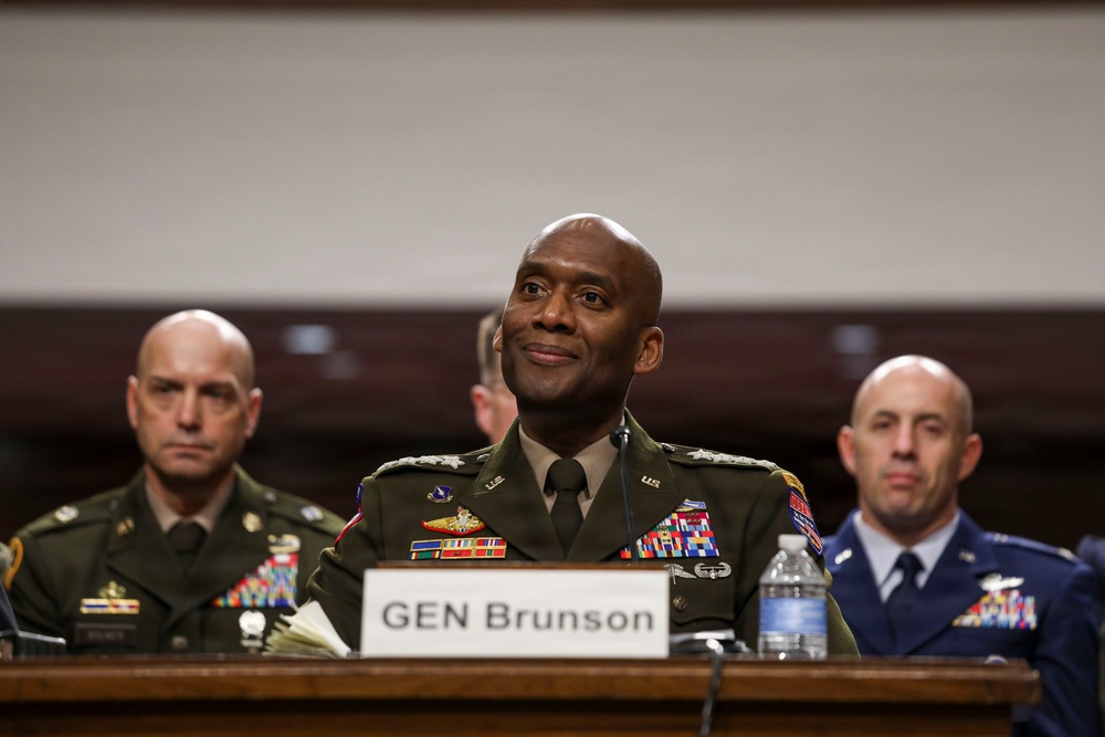 USFK Commander Attends Senate Armed Services Committee Hearing 2026