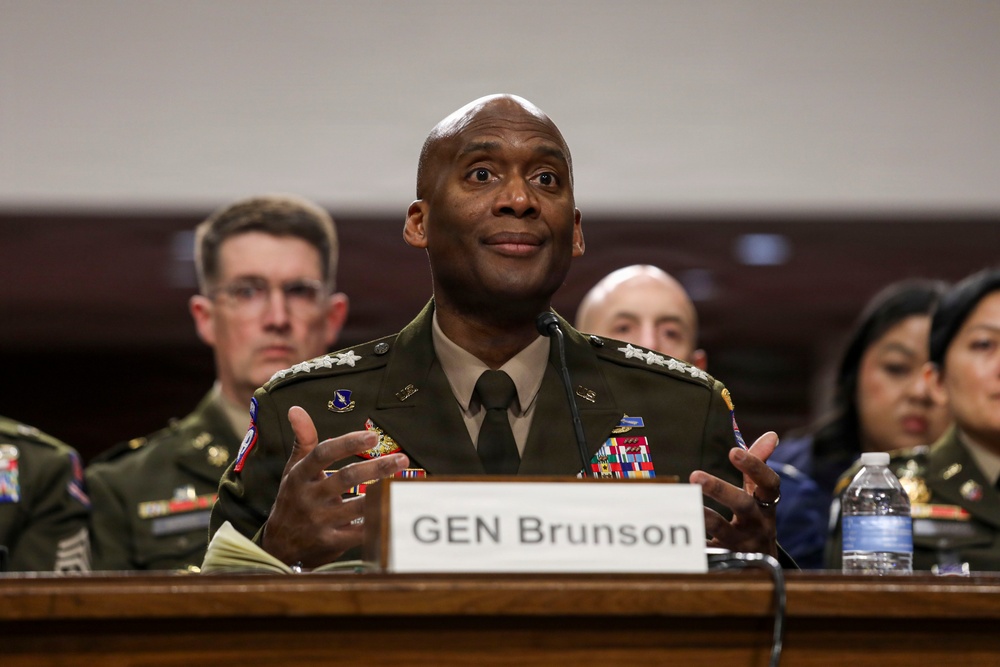 USFK Commander Attends Senate Armed Services Committee Hearing 2026