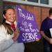 Tyndall Academy celebrates Purple Up Day