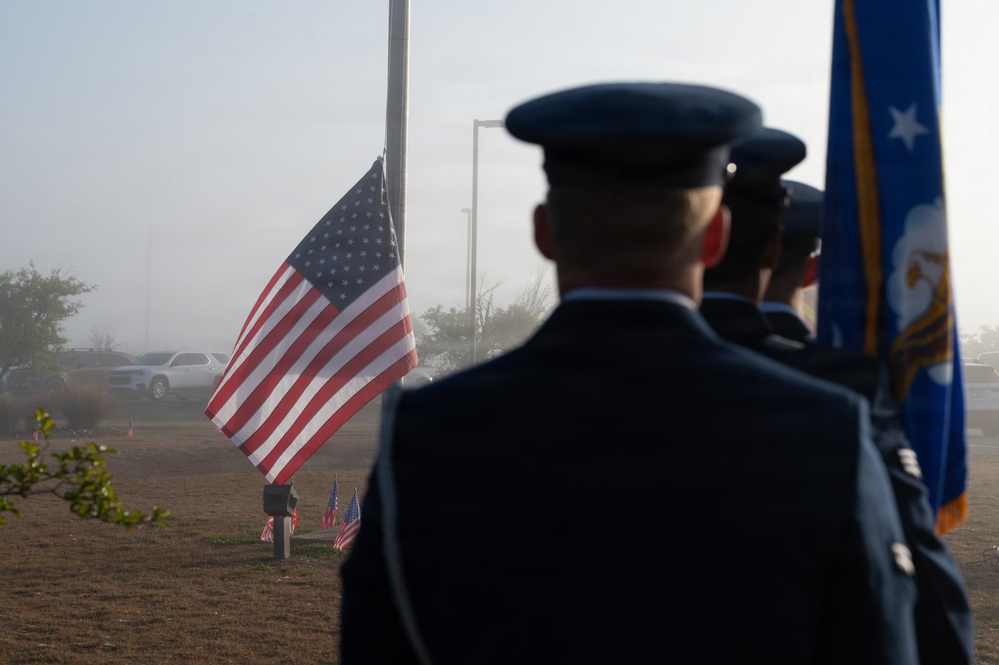 Tyndall Academy celebrates Purple Up Day