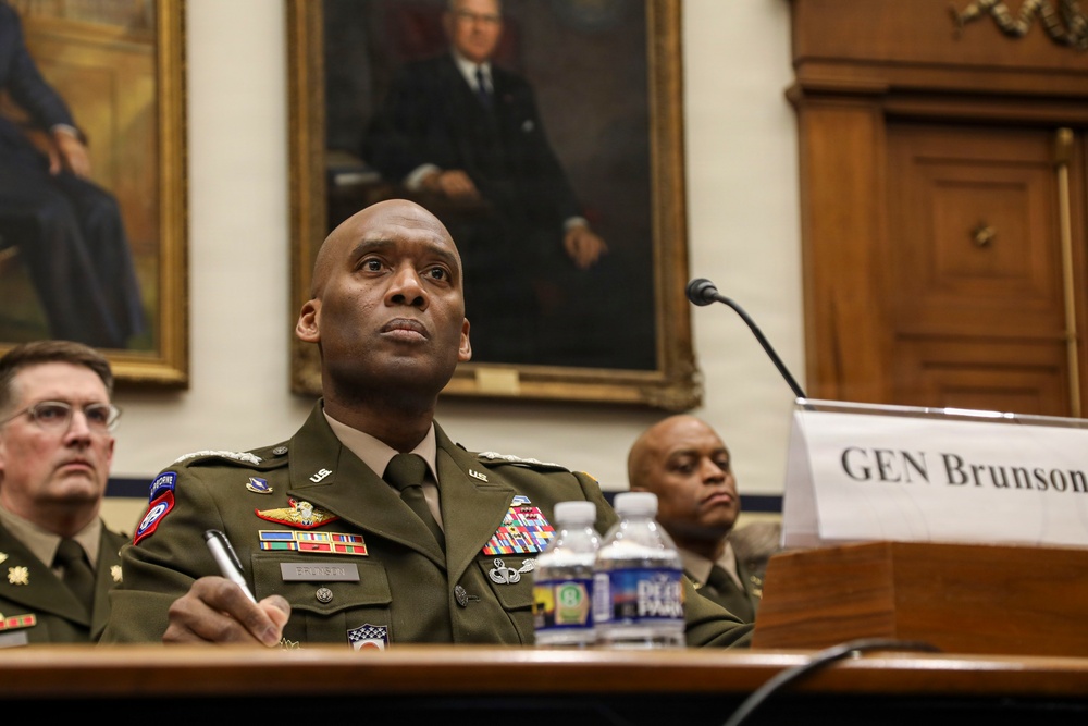 USFK Commander Attends House Armed Services Committee Hearing 2026