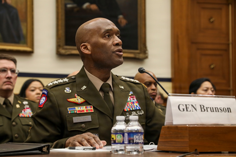 USFK Commander Attends House Armed Services Committee Hearing 2026
