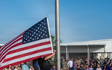 Tyndall Academy celebrates Purple Up Day