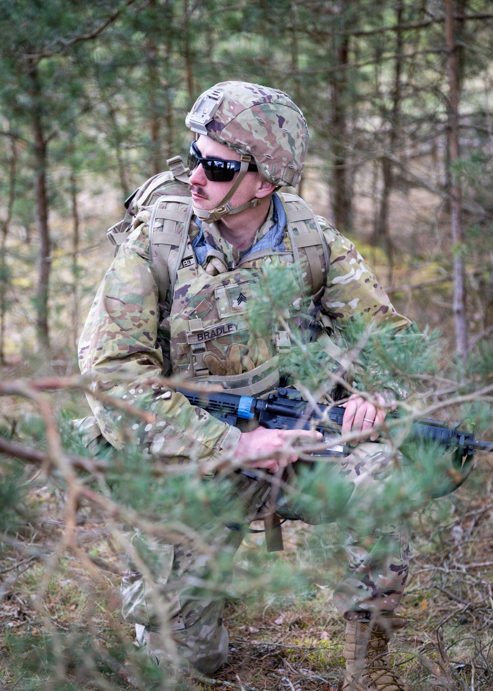 7th MSC Soldiers Compete in Best Squad Competition