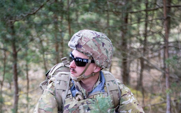 7th MSC Soldiers Compete in Best Squad Competition