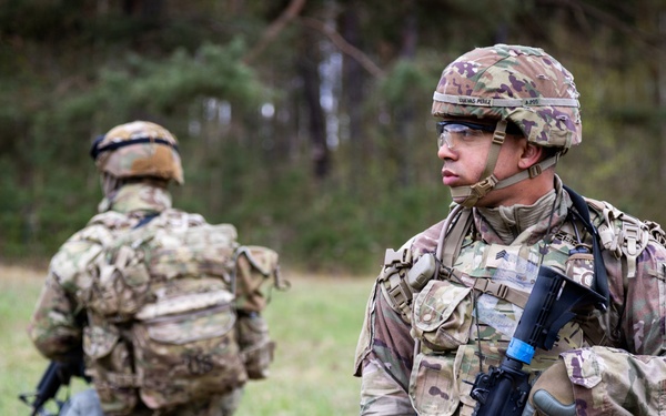 7th MSC Soldiers Compete in Best Squad Competition