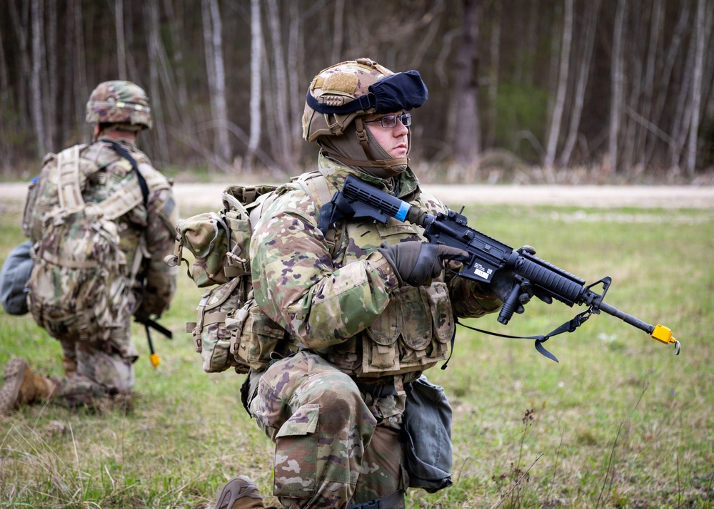 7th MSC Soldiers Compete in Best Squad Competition