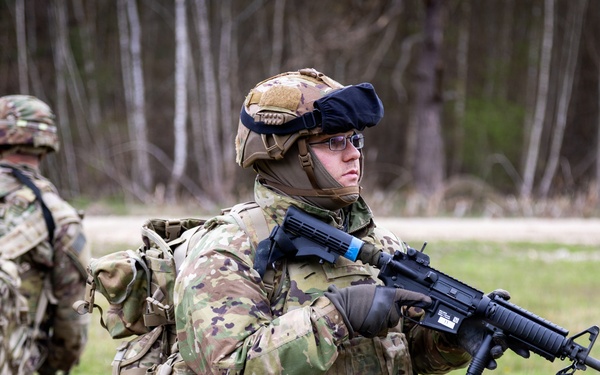 7th MSC Soldiers Compete in Best Squad Competition