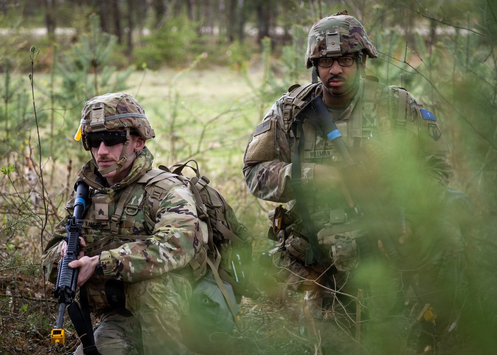 7th MSC Soldiers Compete in Best Squad Competition