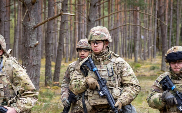 7th MSC Soldiers Compete in Best Squad Competition