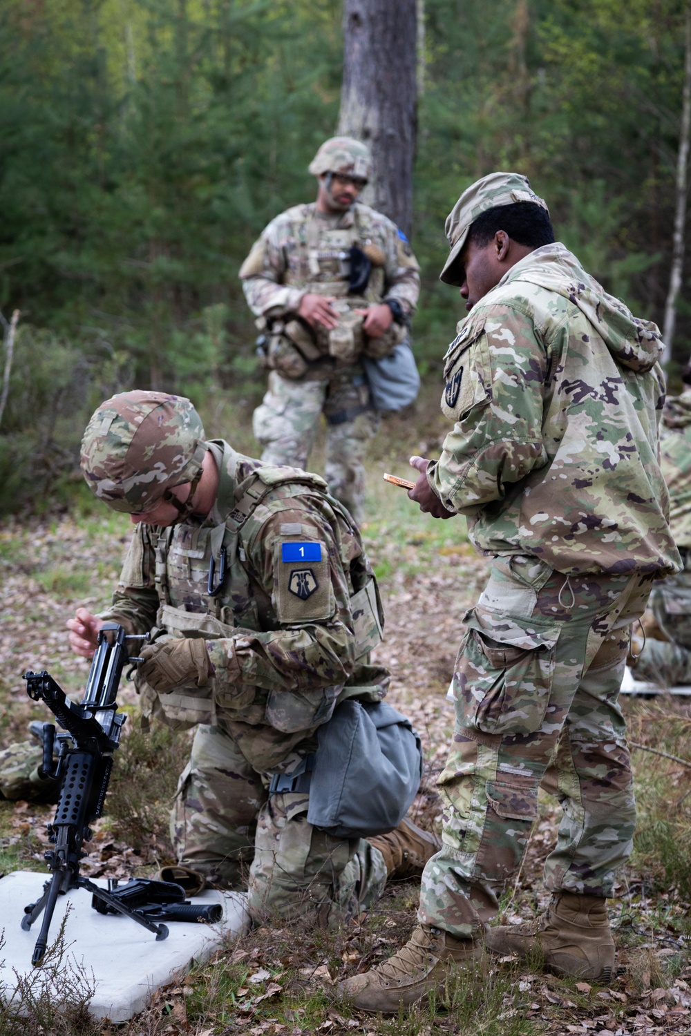 7th MSC Soldiers Compete in Best Squad Competition