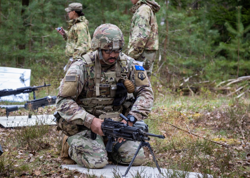 7th MSC Soldiers Compete in Best Squad Competition