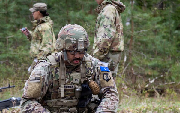 7th MSC Soldiers Compete in Best Squad Competition