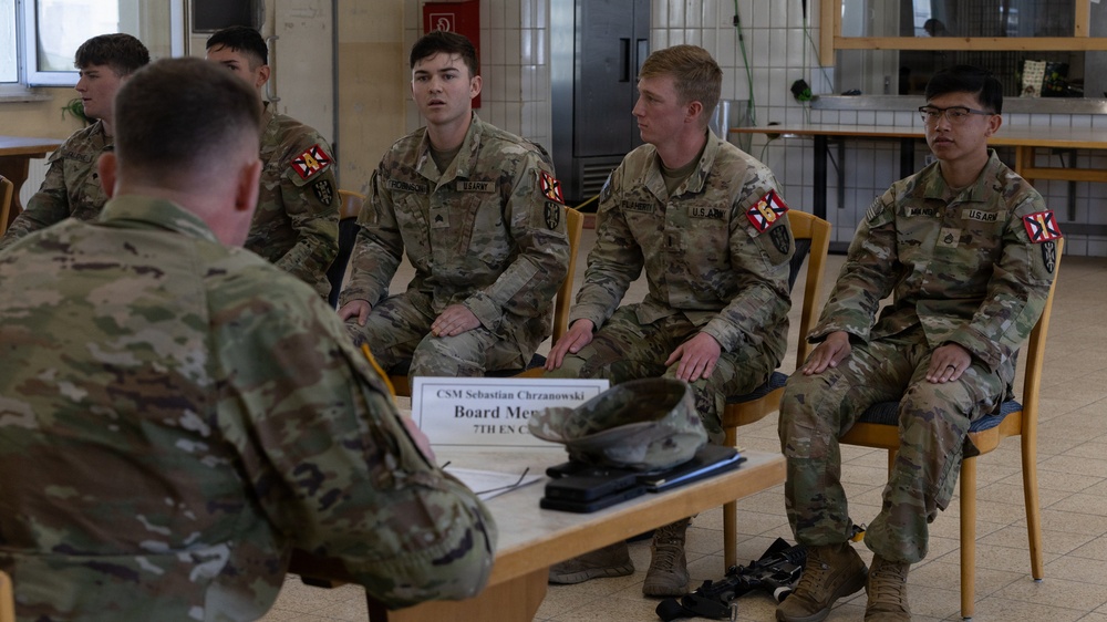 21st Theater Sustainment Command Best Squad Board