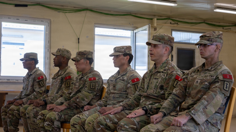 21st Theater Sustainment Command Best Squad Board