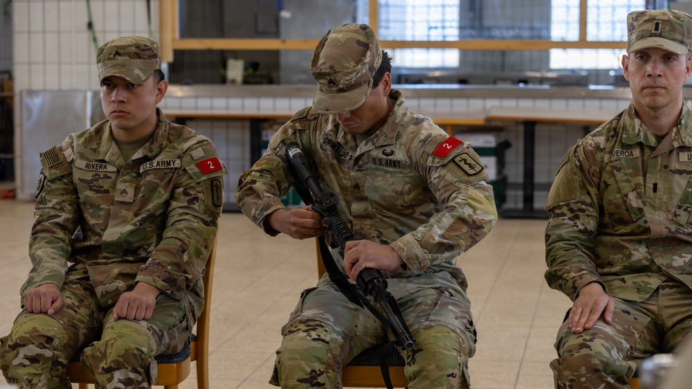 21st Theater Sustainment Command Best Squad Board