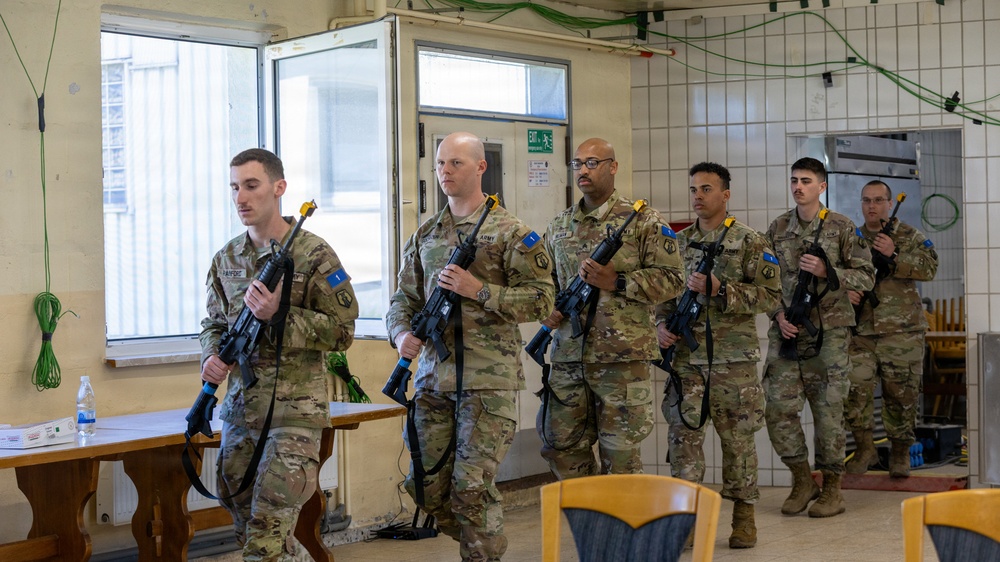 21st Theater Sustainment Command Best Squad Board