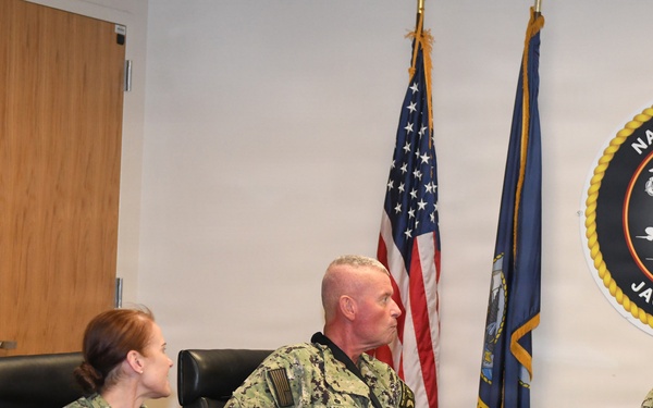 U.S. Navy Chief of Dental Corps visits Naval Hospital Jacksonville