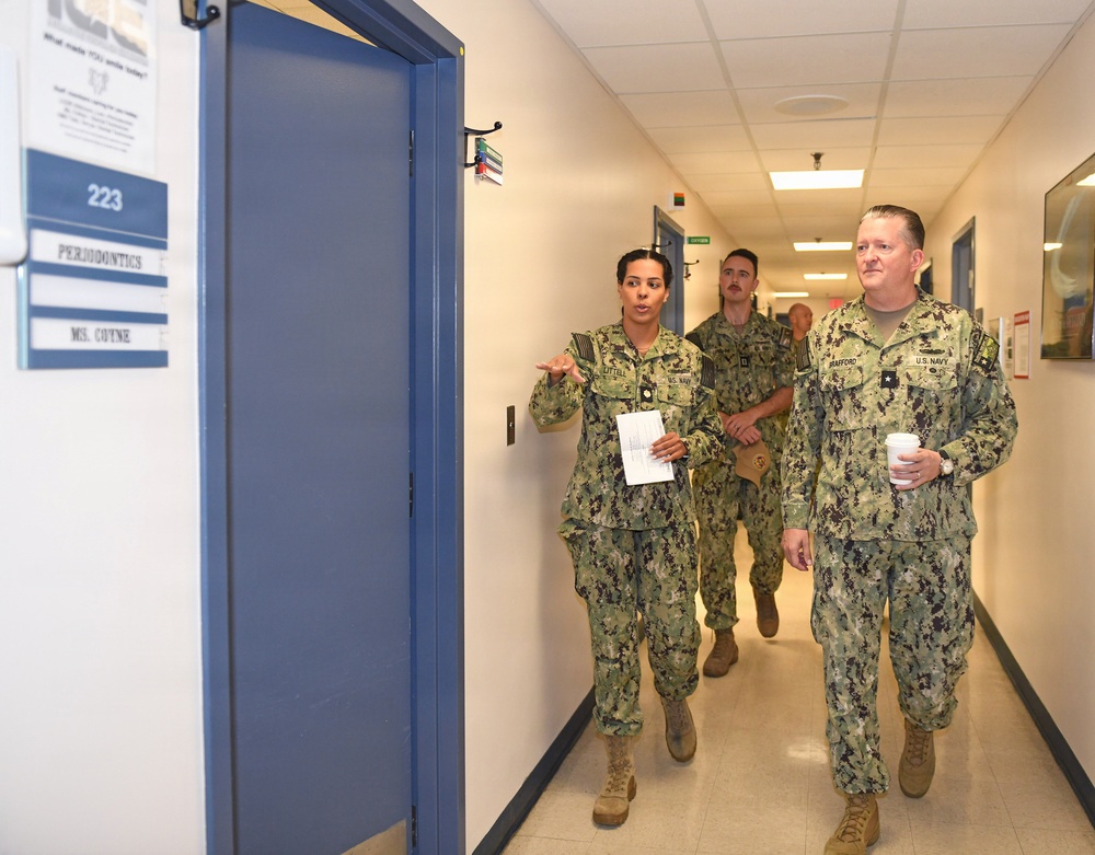 U.S. Navy Chief of Dental Corps visits Naval Branch Health Clinic Jacksonville