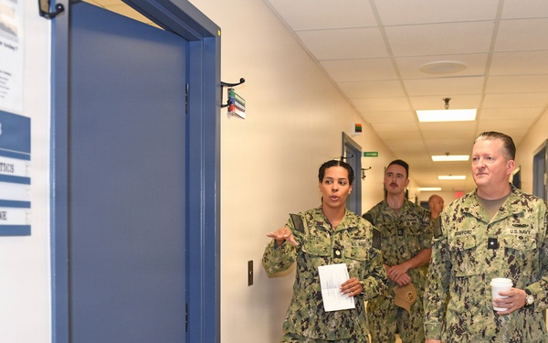 U.S. Navy Chief of Dental Corps visits Naval Branch Health Clinic Jacksonville