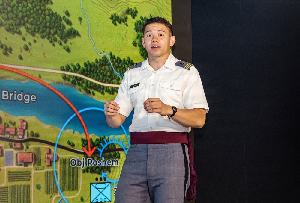 Cadets work with software using Lethal Autonomous Weapons Systems that analyzes tactical decisions, provides ethical score