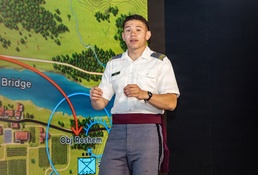 Cadets work with software using Lethal Autonomous Weapons Systems that analyzes tactical decisions, provides ethical score