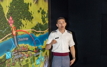 Cadets work with software using Lethal Autonomous Weapons Systems that analyzes tactical decisions, provides ethical score