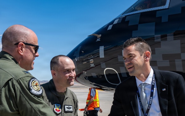 NASA Administrator visits USAF Weapons School at Nellis Air Force Base