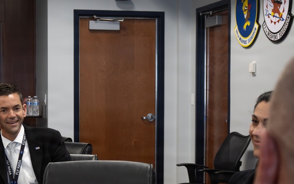 NASA Administrator visits USAF Weapons School at Nellis Air Force Base