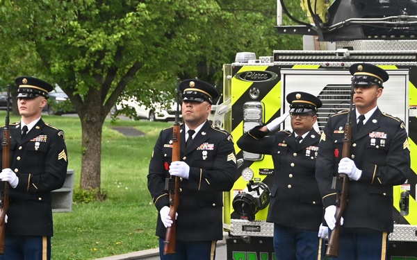 Bridge dedicated to fallen Soldier