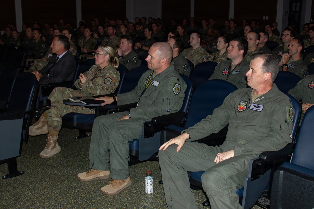 NASA Administrator visits USAF Weapons School at Nellis Air Force Base