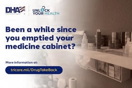 Dispose of unused prescriptions and keep your community safe on April 25, National Drug Take Back Day
