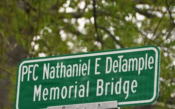 Bridge dedicated to fallen Soldier
