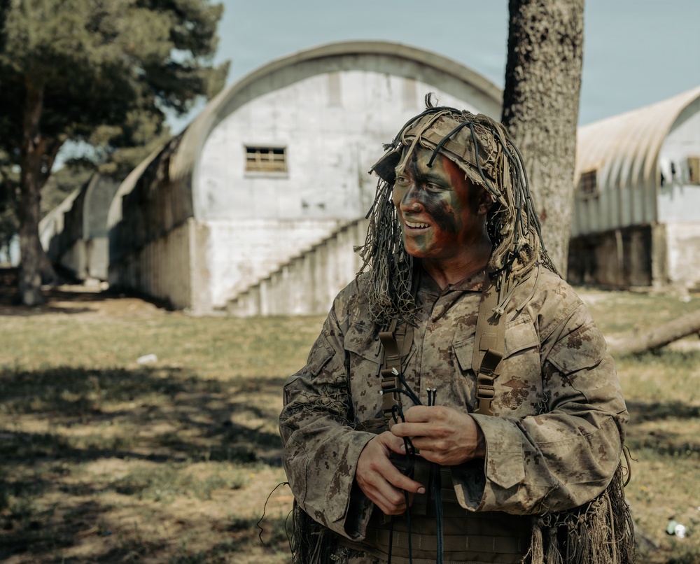 US Marines from Ground Sensor Platoon participate in African Lion 2026
